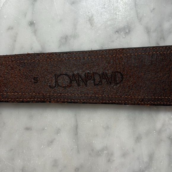 Joan & David Genuine Leather Wide Belt SZ BEAUTIFUL! - Picture 10 of 12